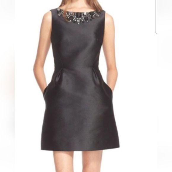 Kate Spade Blaze A Trail Open Back Embellished Dress W/Pockets NWT $548 Sz.10 - Picture 11 of 11